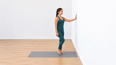 Elevación de rodilla con apoyo